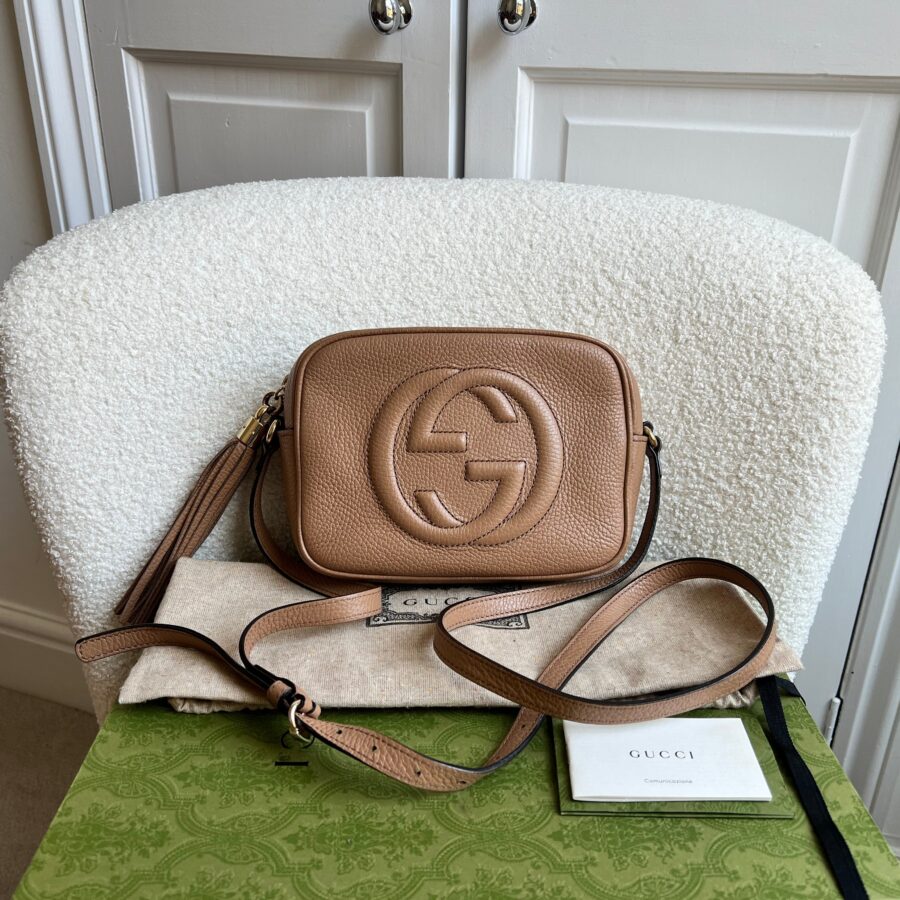 Gucci Rose Beige Soho Disco (RRP £1050) | Studio Nafay