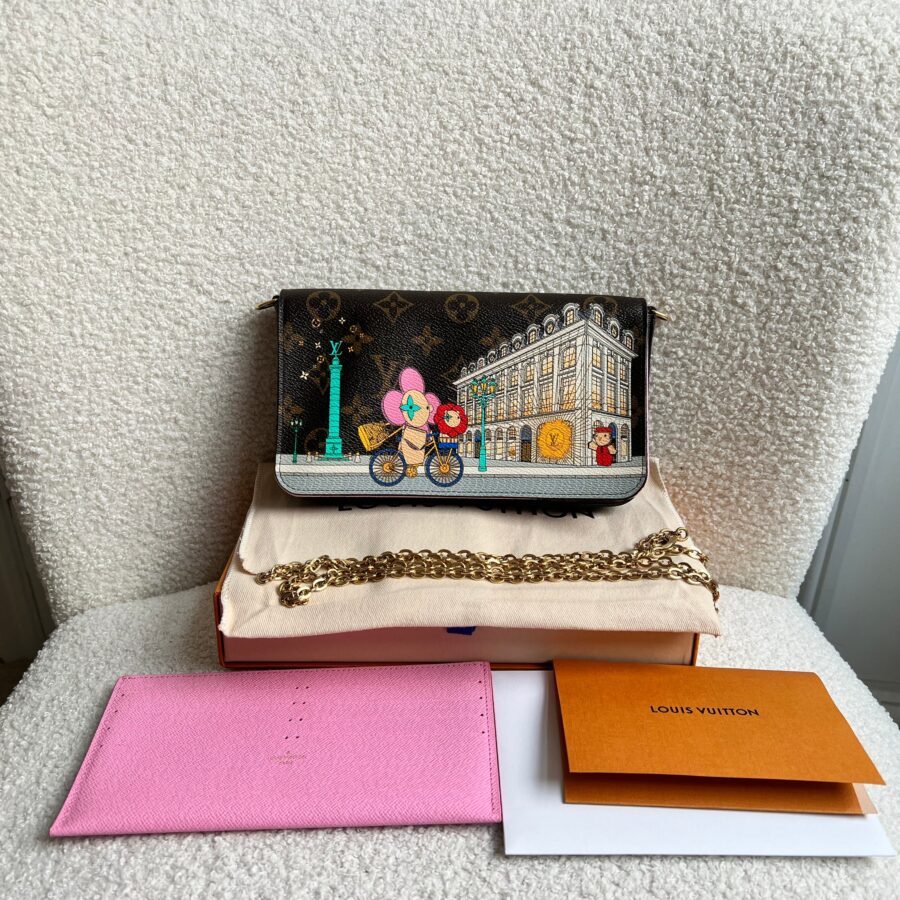 Louis Vuitton Felicie Pochette Vivienne Monogram (RRP £1370) | Studio Nafay