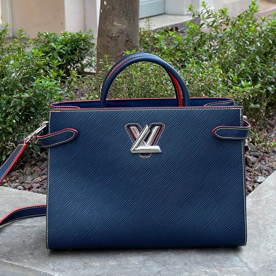 Louis Vuitton - sac twist leather shopping bag