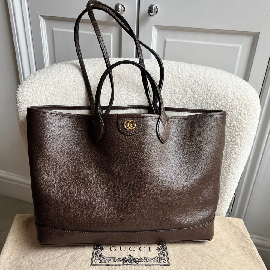 Gucci Brown Ophidia GG Medium Tote (RRP £1440) | Studio Nafay