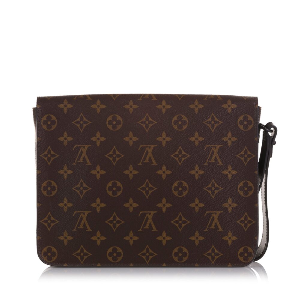 Louis Vuitton Macassar S Lock A4 Monogram Canvas - Product Image 2
