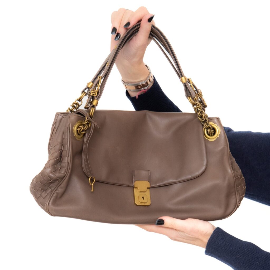 Bottega Veneta Intrecciato Leather Shoulder Bag - Product Image 2