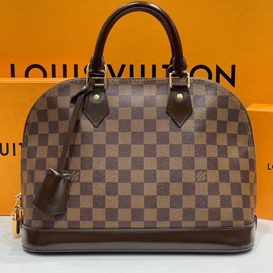 Louis Vuitton - Sac Alma PM damier ébène