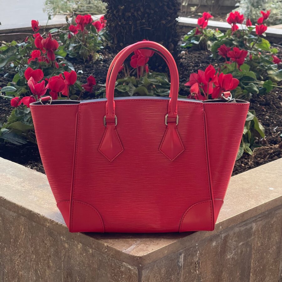 Louis Vuitton - Sac Phenix cuir épi rouge