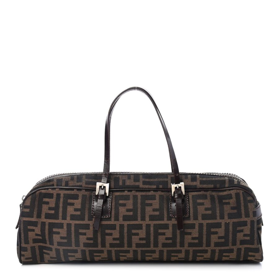 FENDI FF ZUCCA BOSTON BAG | Studio Nafay