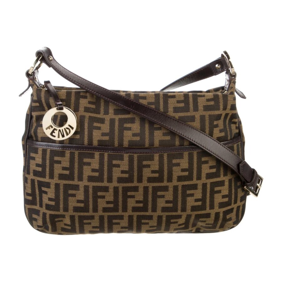 FENDI FF ZUCCA CHEF CROSSBODY BAG | Studio Nafay