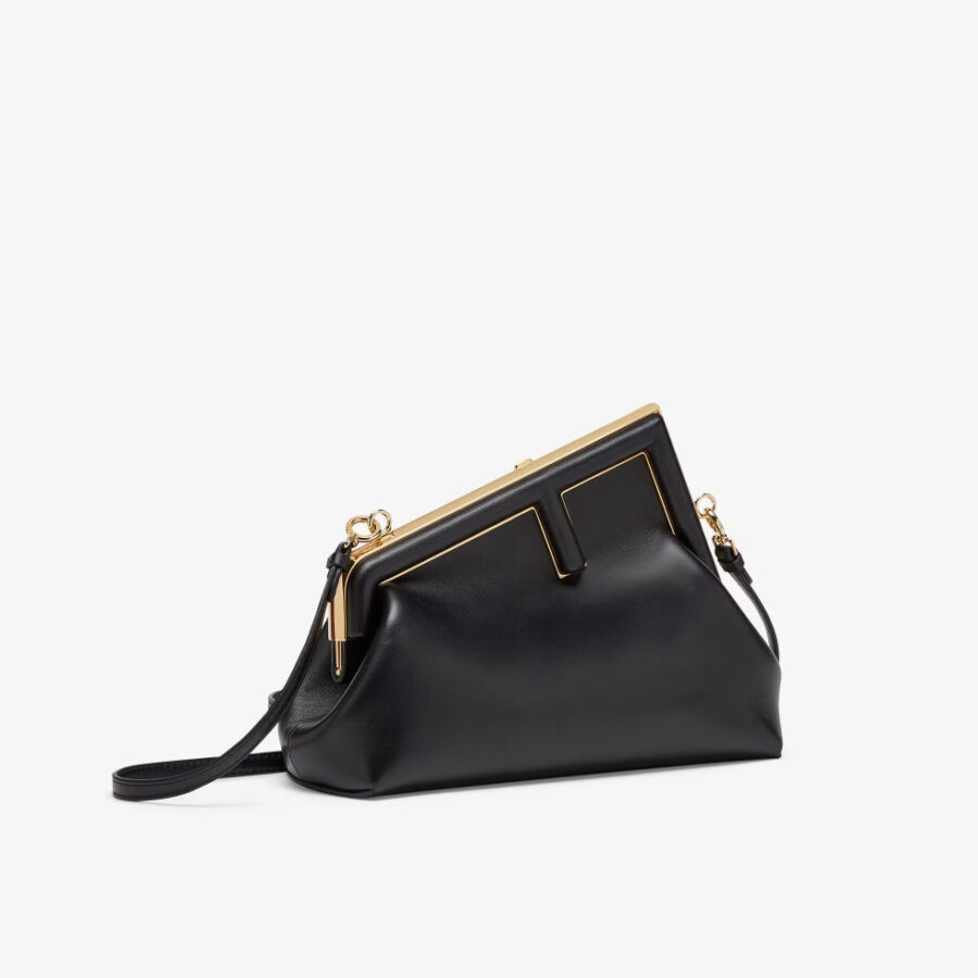 FENDI FENDI FIRST MEDIUM NAPPA LEATHER BAG | Studio Nafay
