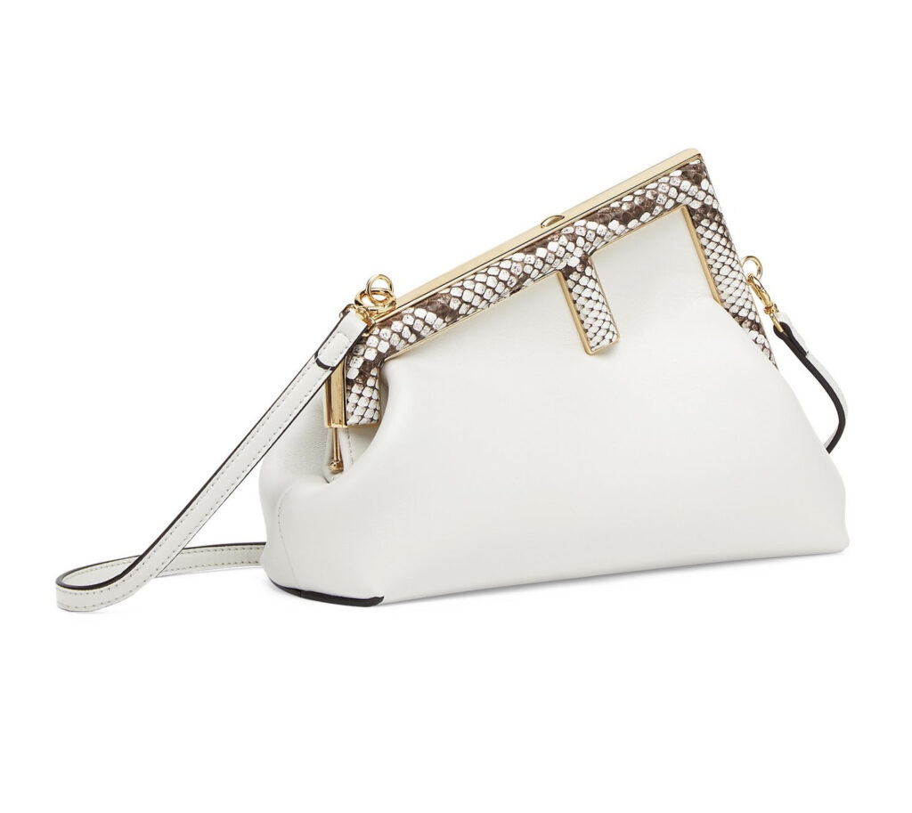 FENDI SMALL FENDI FIRST NAPPA LEATHER BAG - Product Image 2
