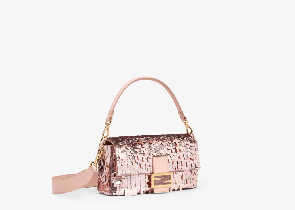 FENDI SEQUIN BAGUETTE SHOULDER BAG - Product Image 2