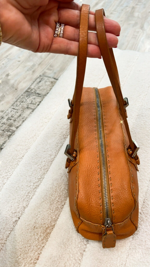FENDI SELLERIA BAULETTO MINI BOWLING BAG - Product Image 2