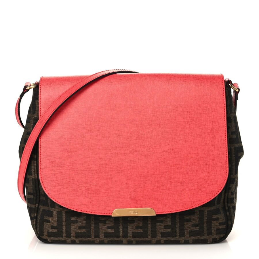 FENDI ZUCCA VITELLO ELITE CROSSBODY BAG | Studio Nafay
