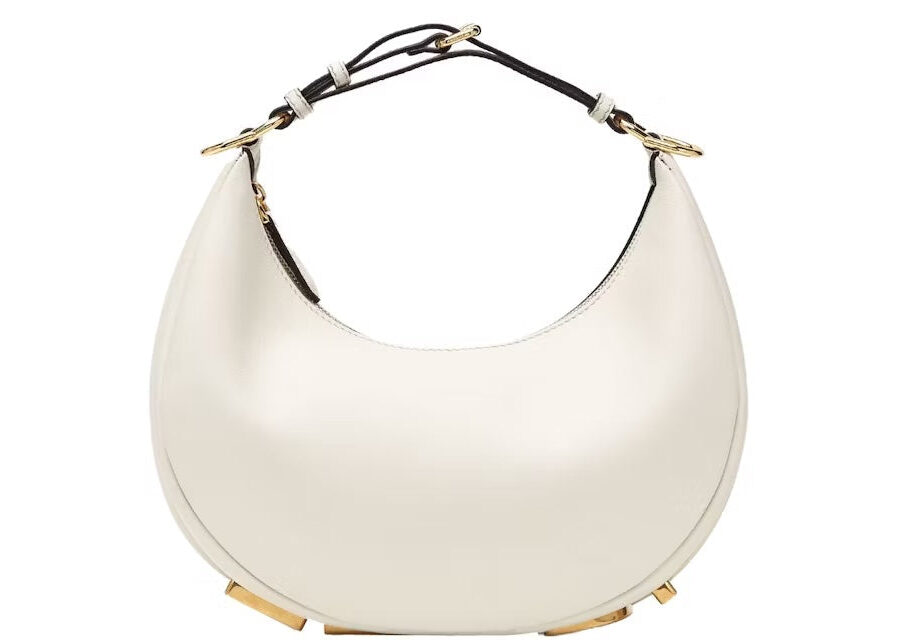 FENDI FENDIGRAPHY SMALL CALFSKIN LEATHER SHOULDER BAG | Studio Nafay