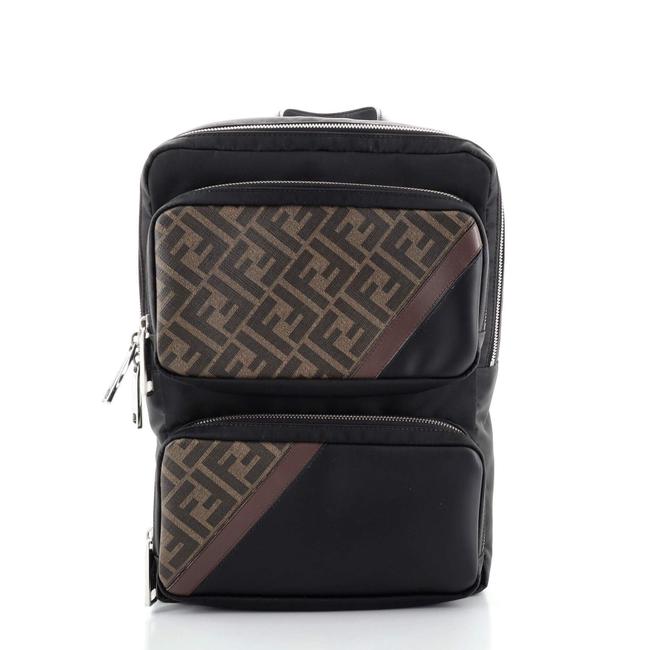 FENDI DOUBLE POCKET ZUCCA BACKPACK | Studio Nafay