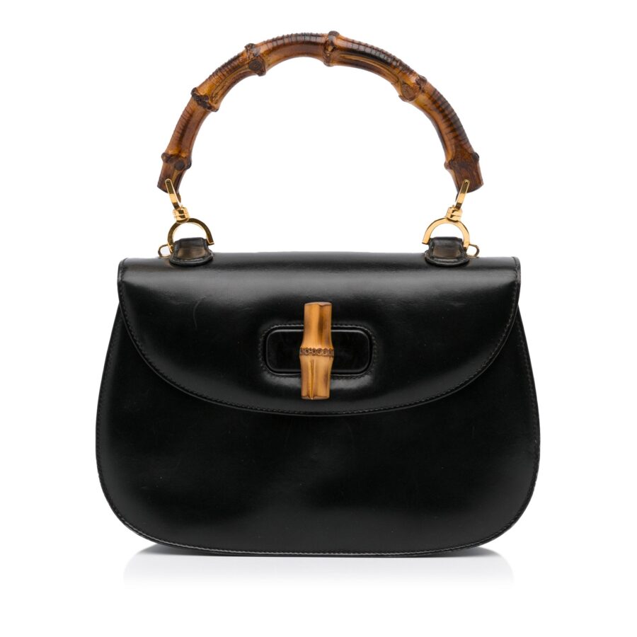 Gucci Bamboo Night Black Leather | Studio Nafay