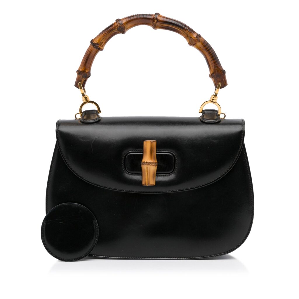 Gucci Bamboo Night Black Leather - Product Image 2