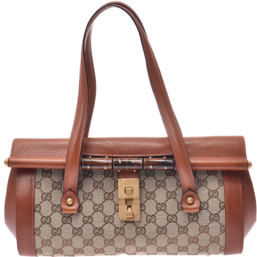 GUCCI GG BAMBOO BULLET SATCHEL | Studio Nafay