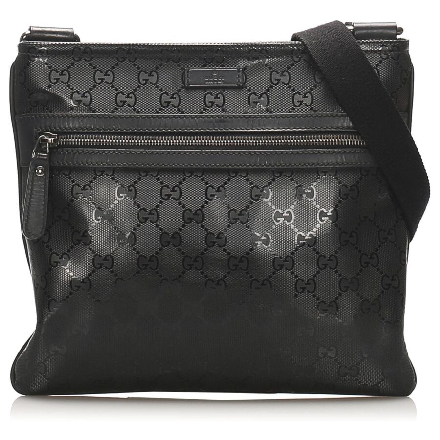 GUCCI GG IMPRIME MONOGRAM MESSENGER CROSSBODY BAG | Studio Nafay