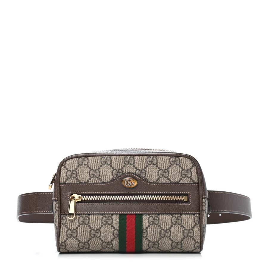 GUCCI GG SUPREME MONOGRAM SMALL OPHIDIA BELT BAG | Studio Nafay
