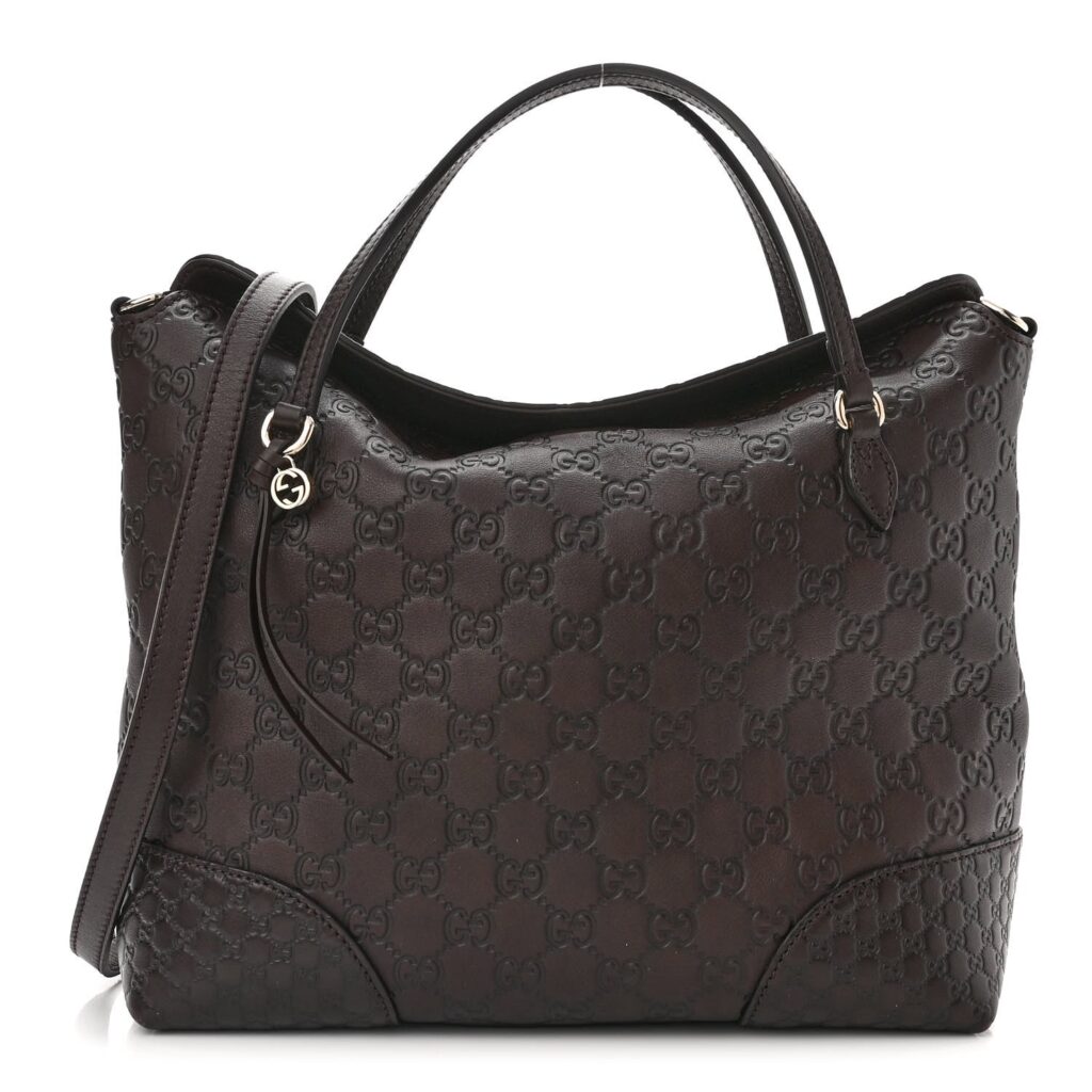 GUCCI GUCCISSIMA LEATHER BREE SATCHEL - Product Image 2