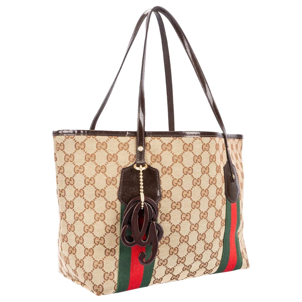 GUCCI GG MONOGRAM WEB SMALL JOLIE TOTE BAG - Product Image 2