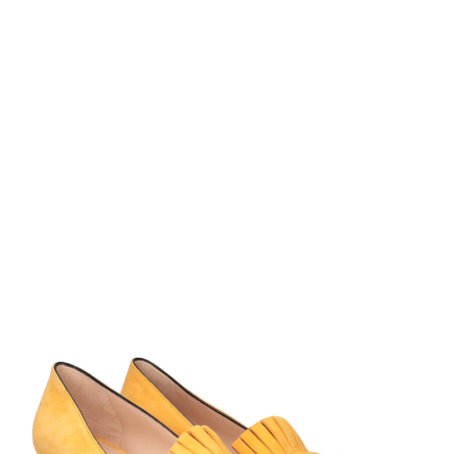 GUCCI Marmont Pumps Yellow Suede | Studio Nafay