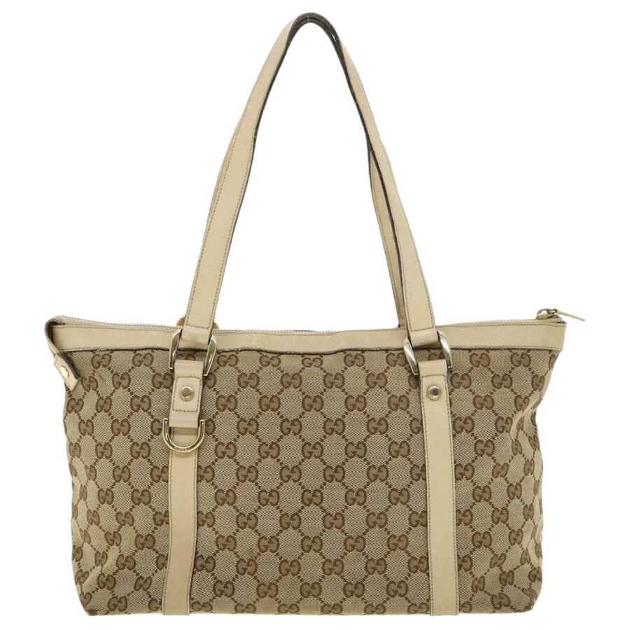 GUCCI GG CANVAS ABBEY MEDIUM TOTE BAG | Studio Nafay