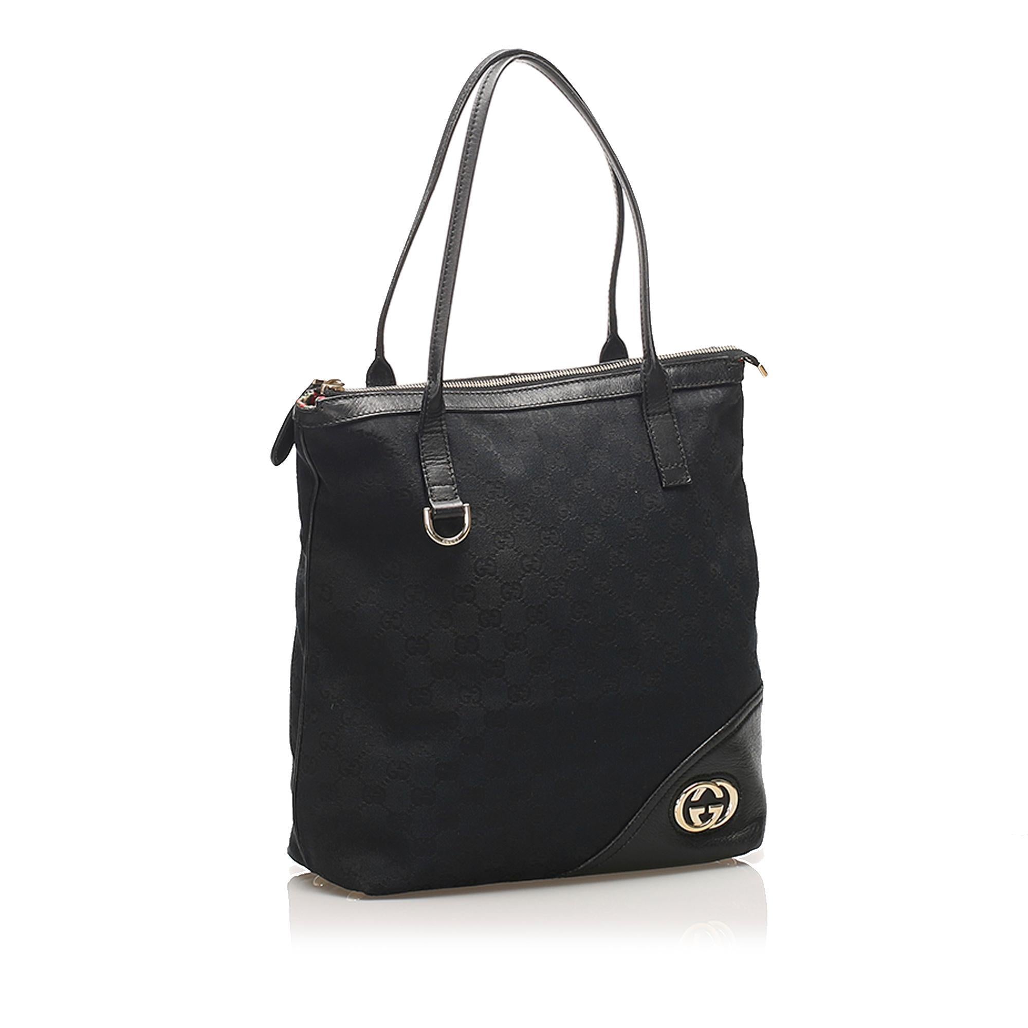 Gucci GG Canvas Britt Tote Bag