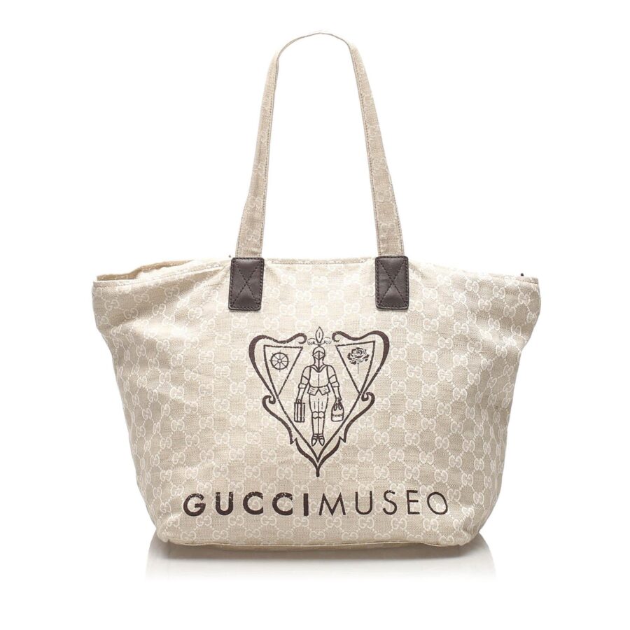 Gucci GG Canvas Museo Tote Bag | Studio Nafay