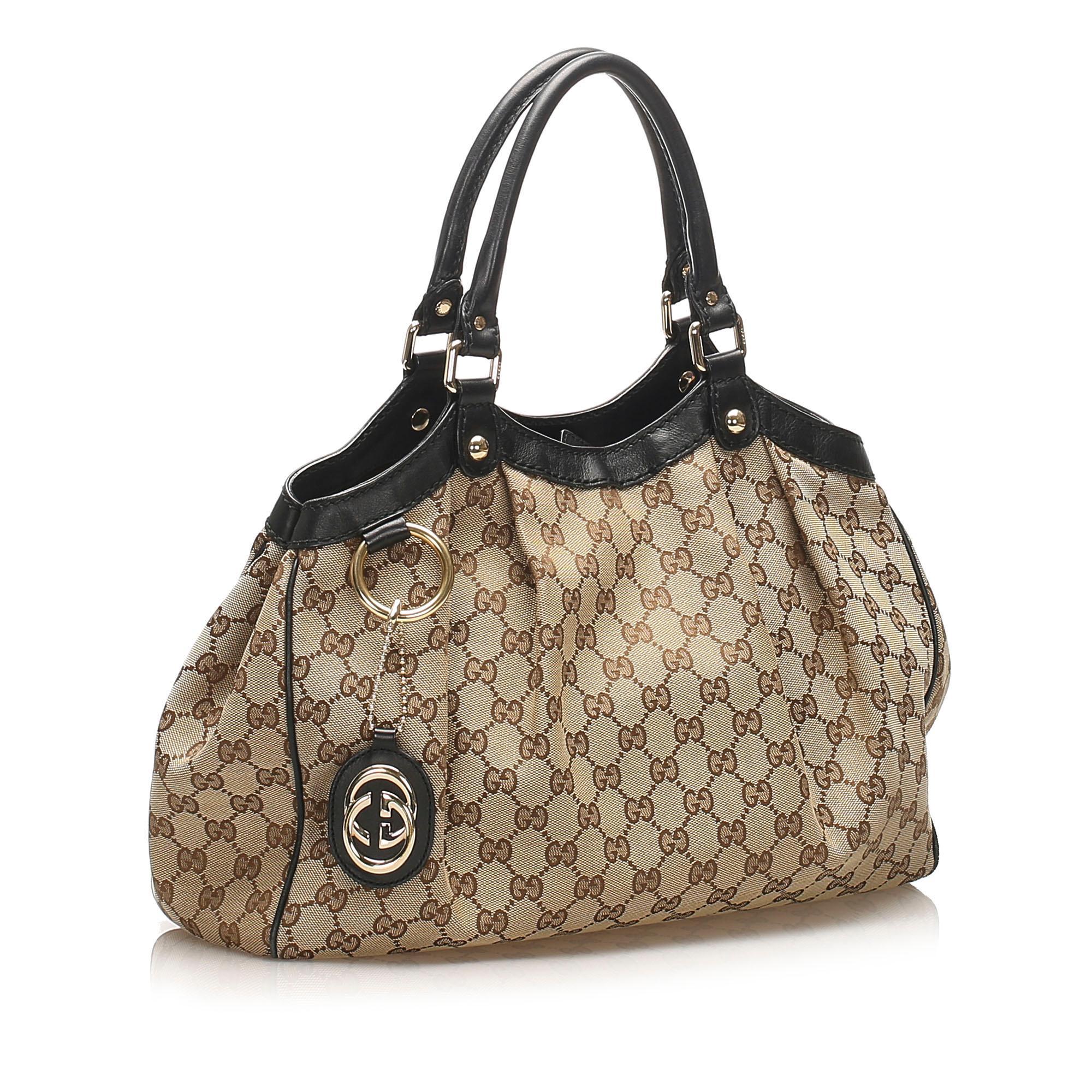 Gucci GG Canvas Sukey Tote Bag