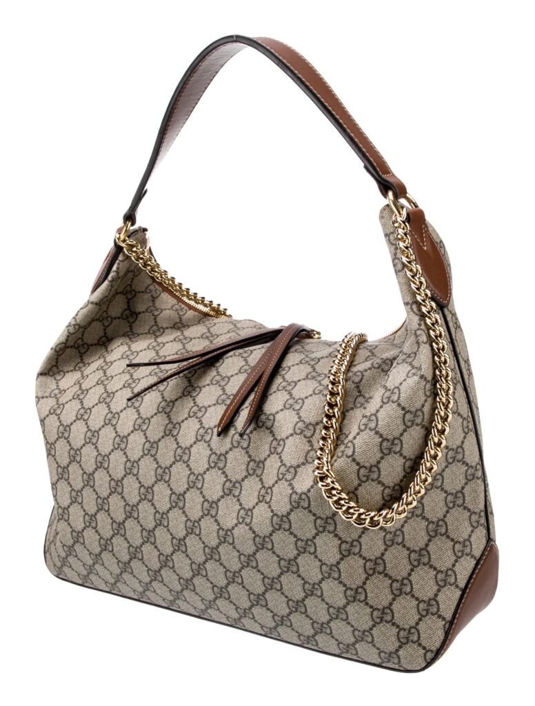 GUCCI GG SUPREME MONOGRAM LINEA HOBO BAG - Product Image 2