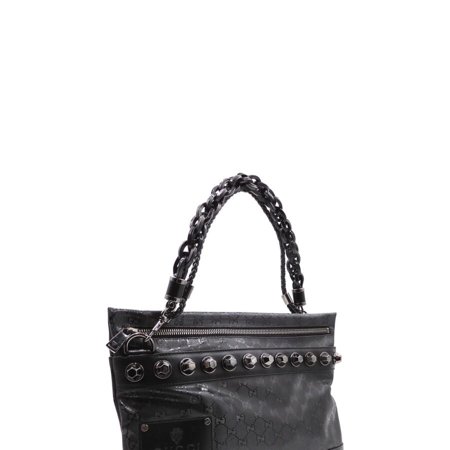 Imprime Studded Shoulder Bag | Studio Nafay