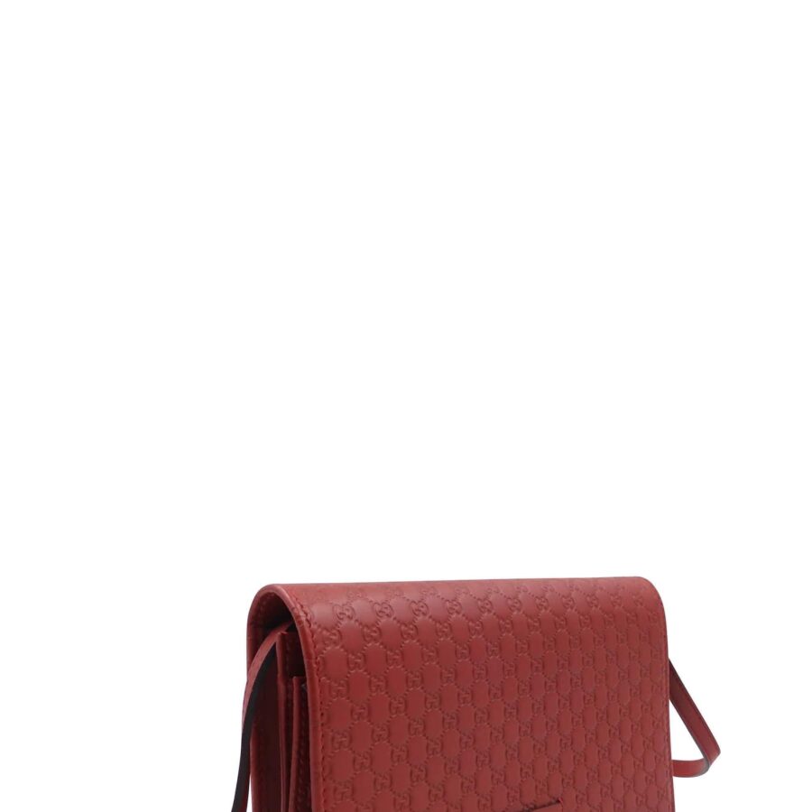 Microguccissima Wallet on Strap Red | Studio Nafay