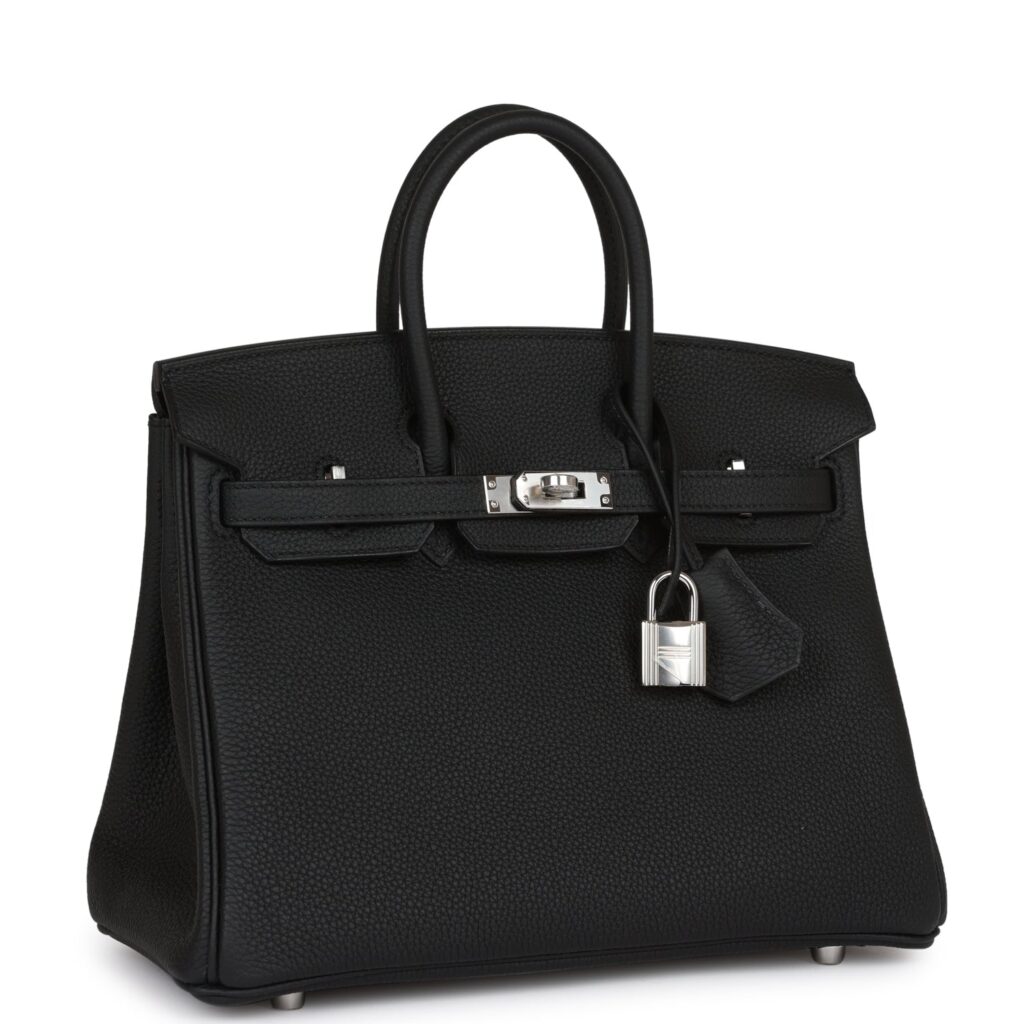 Hermes Birkin 25 Black Togo Palladium Hardware - Product Image 2