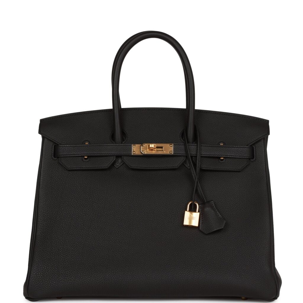 Hermes Birkin 35 Black Togo Gold Hardware - Product Image 2