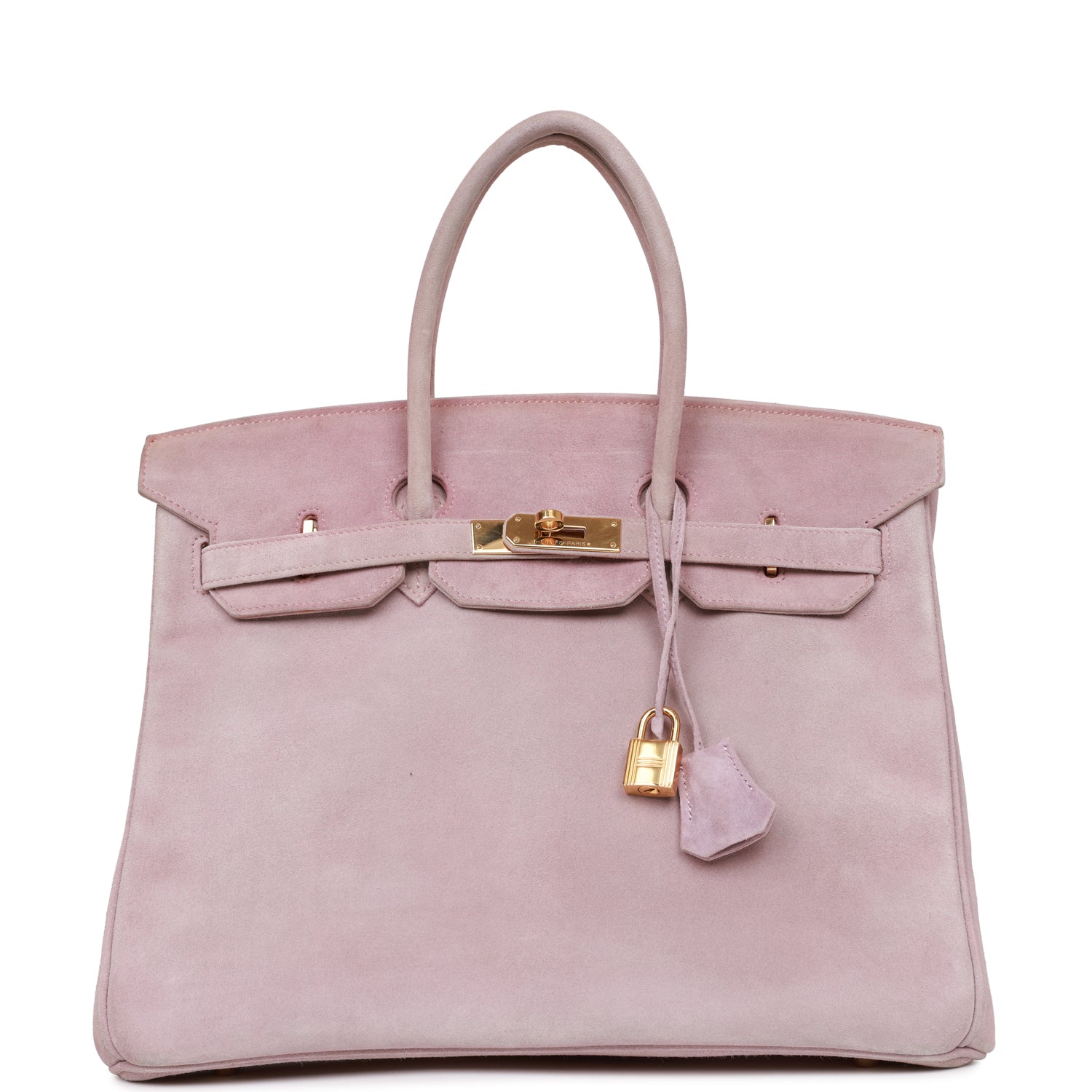 Hermes Birkin 35 Lilac Doblis Gold Hardware