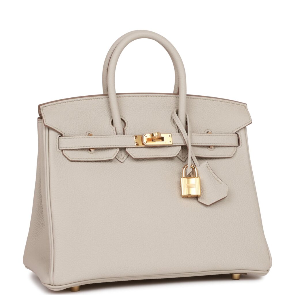 Hermes Birkin 25 Beton Togo Gold Hardware - Product Image 2