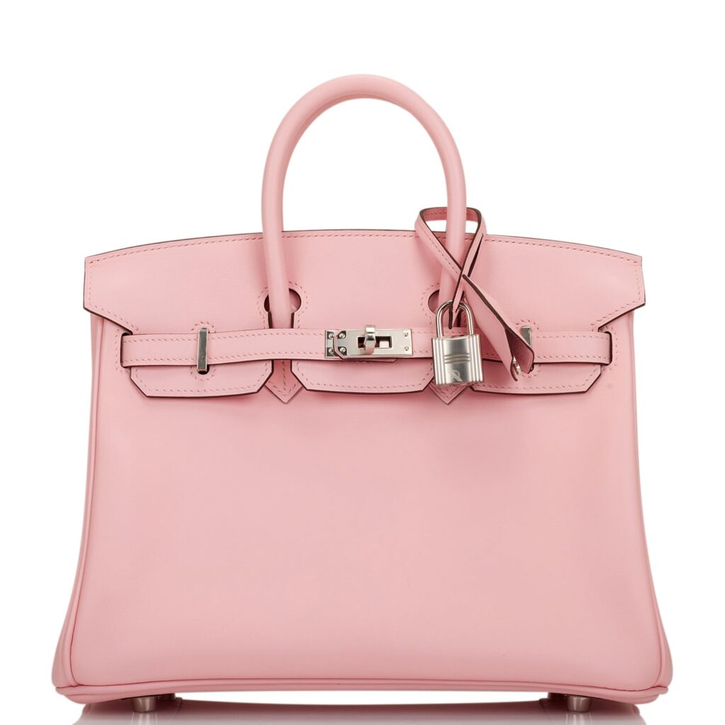 Hermes Birkin 25 Rose Sakura Jonathan Palladium Hardware - Product Image 2