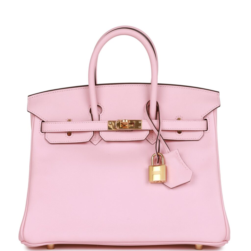 Hermes Birkin 25 Rose Sakura Swift Gold Hardware - Product Image 2