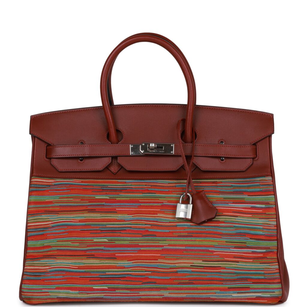 Hermes Birkin 35 Vibrato Rouge H Boxcalf Palladium Hardware - Product Image 2