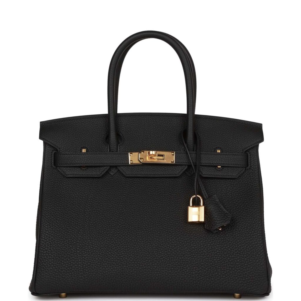 HermesBirkin 30 Black Togo Gold Hardware - Product Image 2