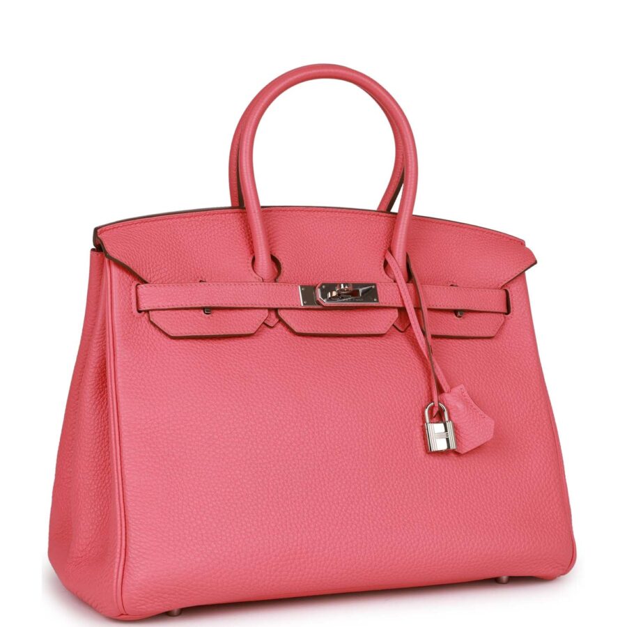 Hermes Birkin 35 Rose Lipstick Togo Palladium Hardware | Studio Nafay