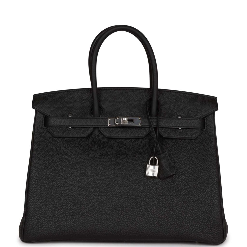 Hermes Birkin 35 Black Togo Palladium Hardware - Product Image 2