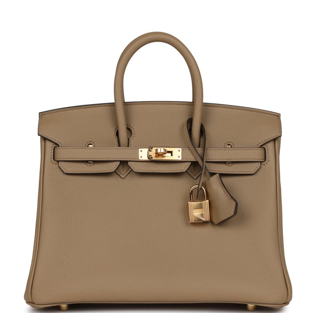 Hermes Birkin 25 Beige Marfa Togo Gold Hardware - Product Image 2