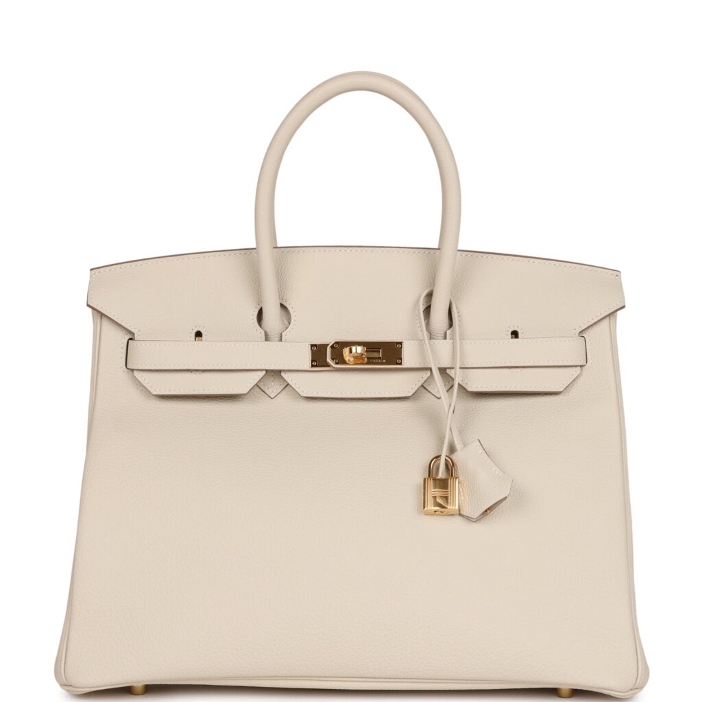Hermes Birkin 35 Craie Togo Gold Hardware - Product Image 2
