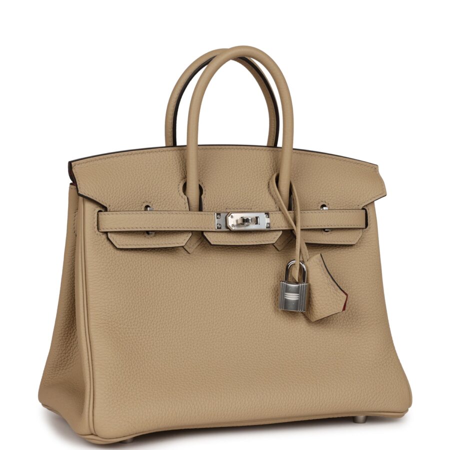 Hermes Birkin 25 Trench Verso Togo Palladium Hardware | Studio Nafay