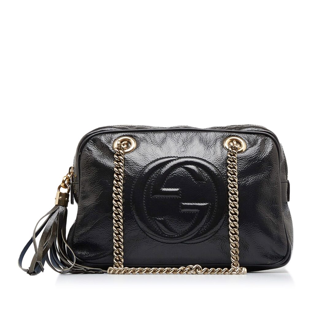 Gucci Soho Chain Black Leather - Product Image 2
