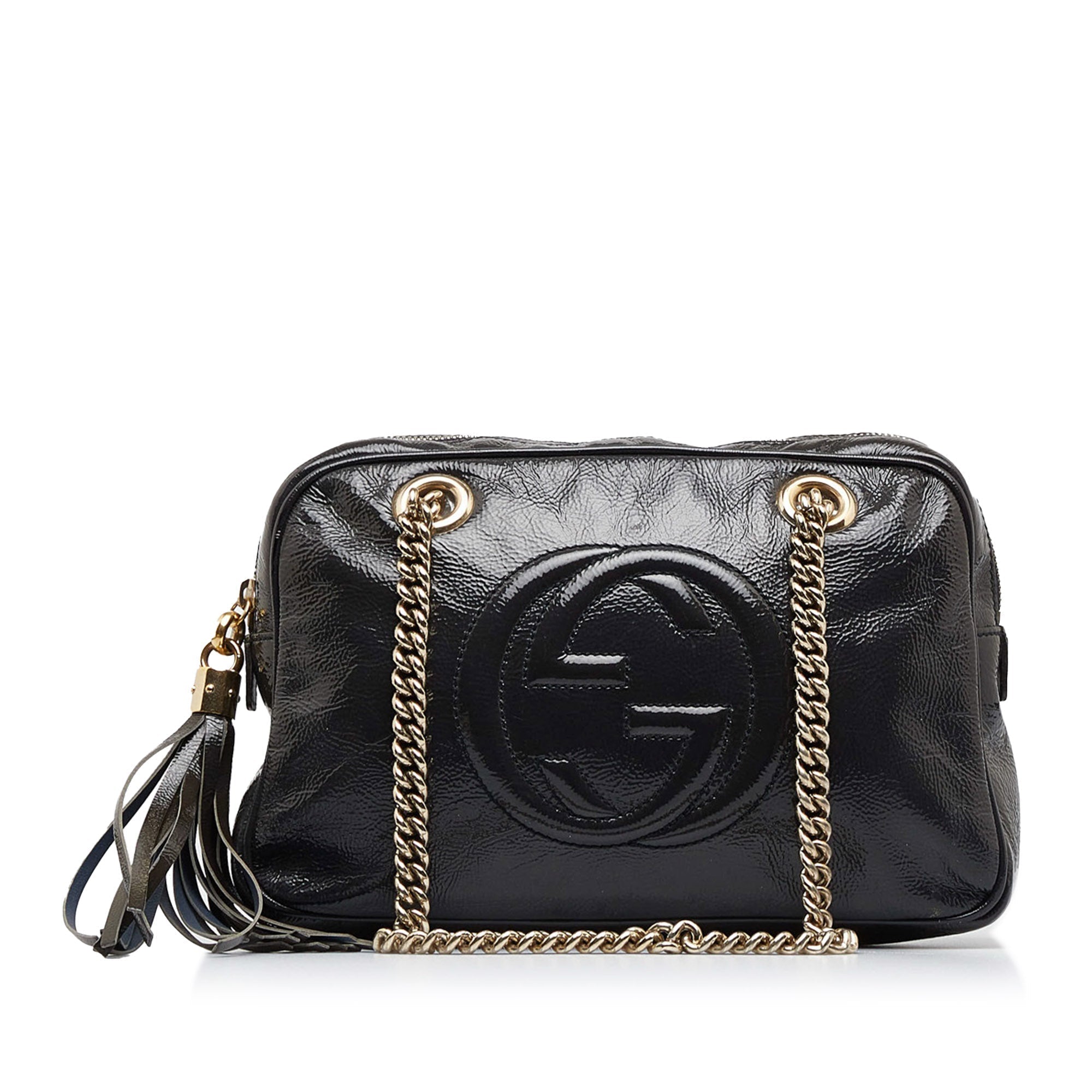 Gucci Soho Chain Black Leather