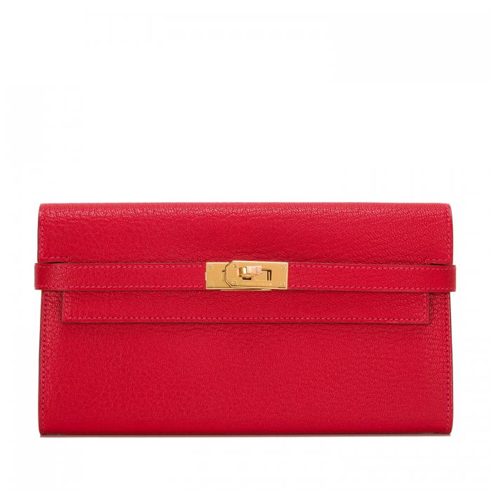 HERMÈS KELLY WALLET EPSOM LEATHER | Studio Nafay