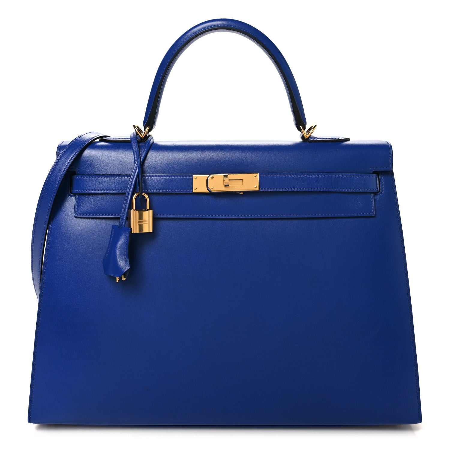 HERMÈS TADELAKT BOX LEATHER KELLY SELLIER 32 BAG