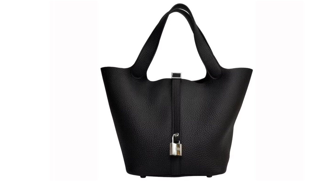 HERMÈS PITCOTIN LOCK 22 CLEMENCE LEATHER BAG - Product Image 2